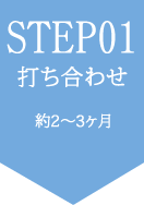 打ち合わせ（STEP1）